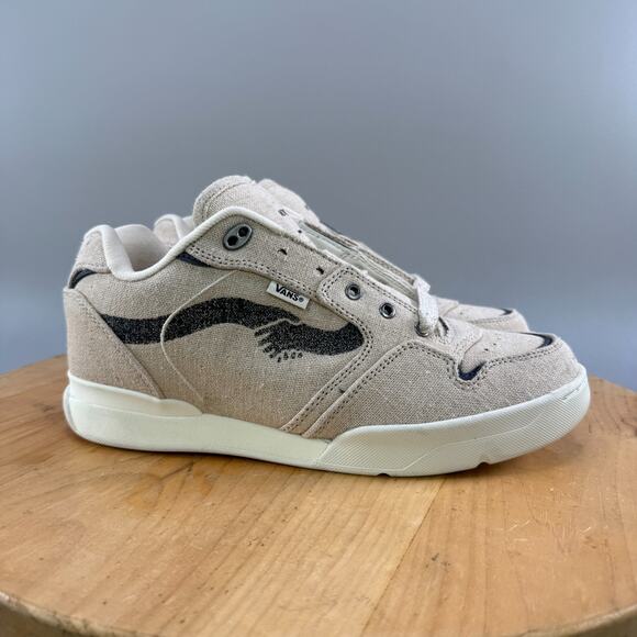 Vans Rowley XLT LX x Notre Mens Size 10 Shoes Sneakers Linen Silver VN000D1GDPB1